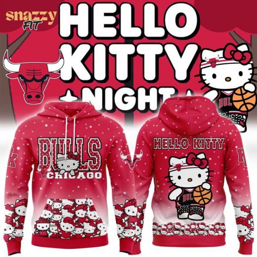 Chicago Bulls Hello Kitty Night Limited Edition Hoodie – Special Release