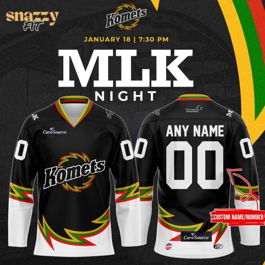 Fort Wayne Komets 2024 MLK Night Jersey – Limited Edition