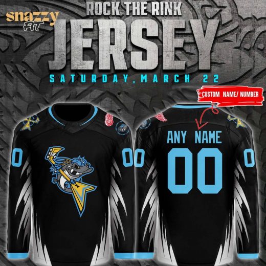 Toledo Walleye 2025 “Rock the Rink” Jersey – Limited Edition