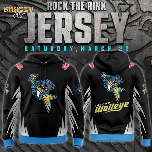 Toledo Walleye 2025 Rock the Rink Limited Edition Hoodie – Official Team Gear