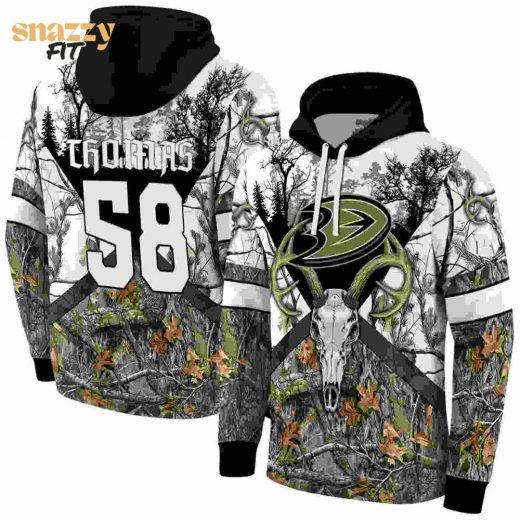 Anaheim Ducks Forest Silhouette Hoodie