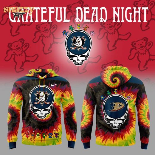 Anaheim Ducks Grateful Dead Night Hoodie