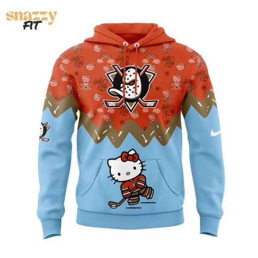 Anaheim Ducks Hello Kitty New Hoodie