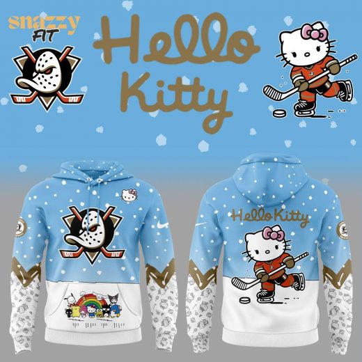 Anaheim Ducks x Hello Kitty Hoodie