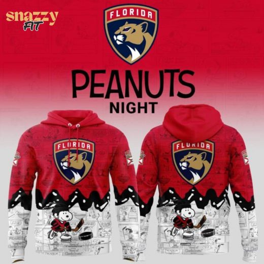 Florida Panthers Peanuts Night Hoodie