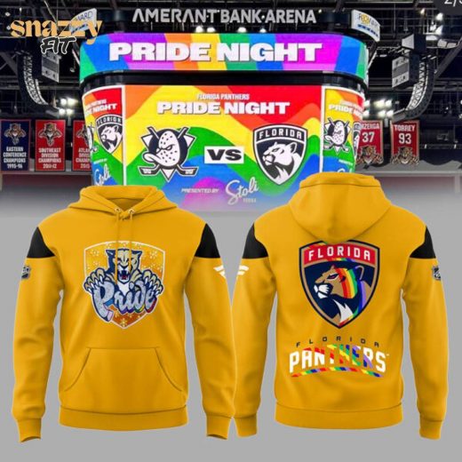 Florida Panthers x Panther Pride Night Hoodie 2025