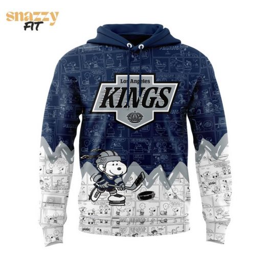 Los Angeles Kings Anniversary of Peanuts Hoodie