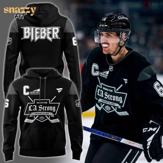 Los Angeles Kings Strong LA Black Hoodie New 2025 – Custom Your Name