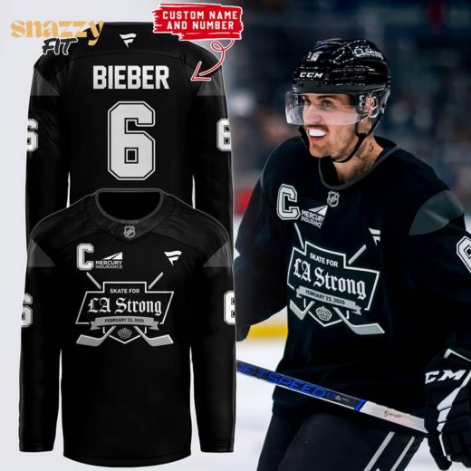 Los Angeles Kings Strong LA Black Jersey New 2025 – Custom Your Name