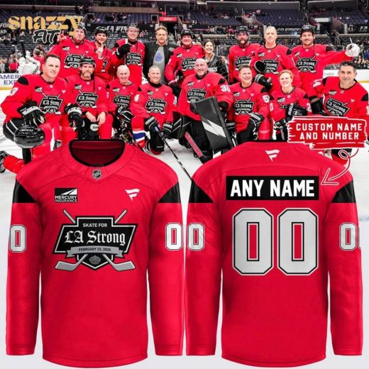 Los Angeles Kings Strong LA Red Jersey New 2025 – Custom Your Name