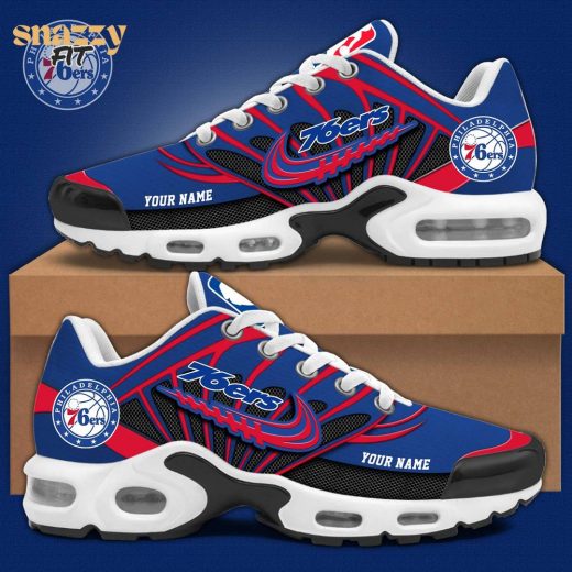 Philadelphia 76ers Personalized Air Max Plus Sneakers 01