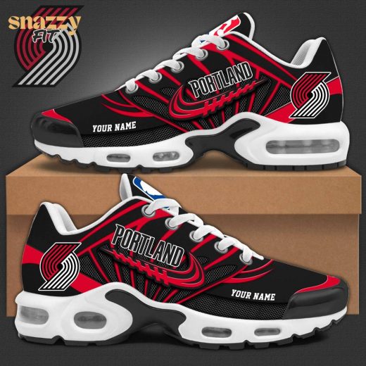 Portland Trail Blazers Personalized Air Max Plus Sneakers 01