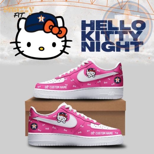 Houston Astros Hello Kitty Night Air Force 1 V3