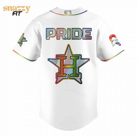 Houston Astros LGBTQ Pride Night Jersey 2025