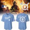 Kansas City Royals Firefighter Appreciation Night White Jersey