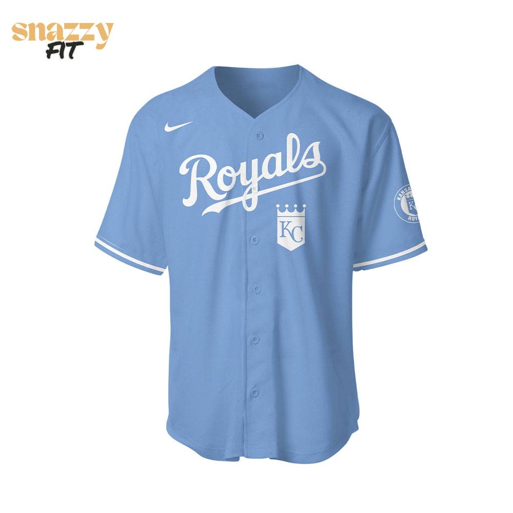 Kansas City Royals Firefighter Appreciation Night Blue Jersey Kansas City Royals Firefighter Appreciation Night Blue Jersey