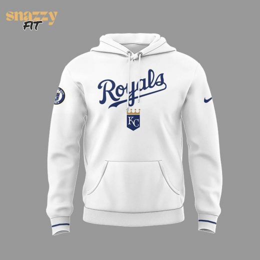 Kansas City Royals Firefighter Appreciation Night White Hoodie