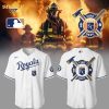 Kansas City Royals Firefighter Appreciation Night Blue Jersey
