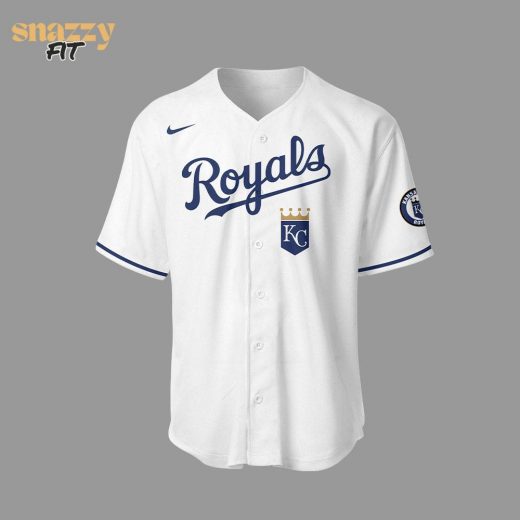 Kansas City Royals Firefighter Appreciation Night White Jersey