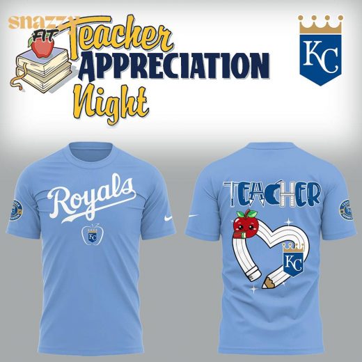 Kansas City Royals Teacher Appreciation Night Tshirt