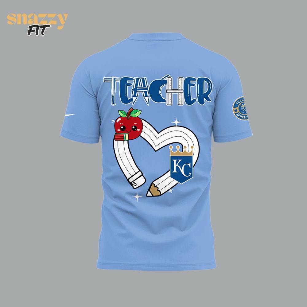 Kansas City Royals Teacher Appreciation Night Tshirt Kansas City Royals Teacher Appreciation Night Tshirt
