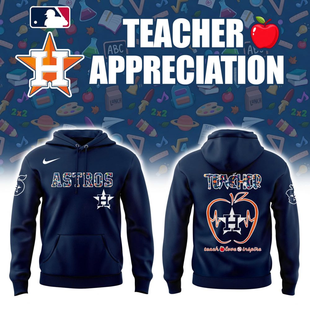 Houston Astros TEACHER NIGHT Hoodie V2