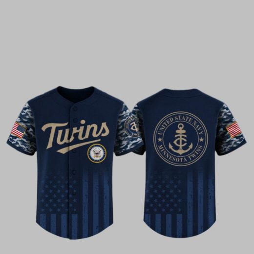 Minnesota Twins US Navy Appreciation Night Special Edition Jersey