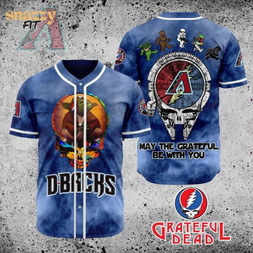 Arizona Diamond Backs Star Wars x Grateful Dead Jersey