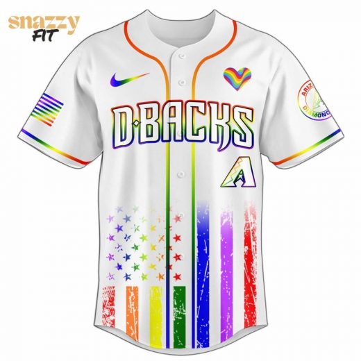 Arizona Diamondbacks MLB Happy Pride Month Limited Edition Jersey 2025