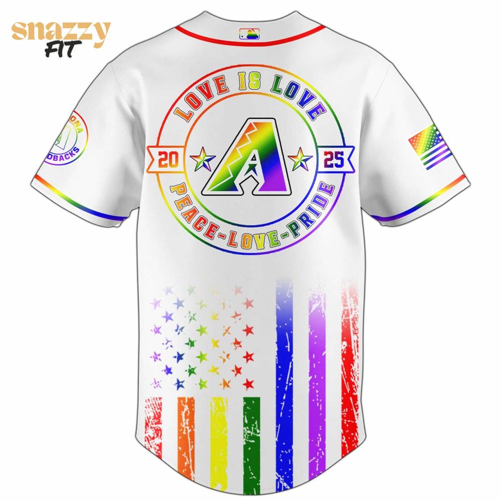 Arizona Diamondbacks MLB Happy Pride Month Limited Edition Jersey 2025 Arizona Diamondbacks MLB Happy Pride Month Limited Edition Jersey 2025