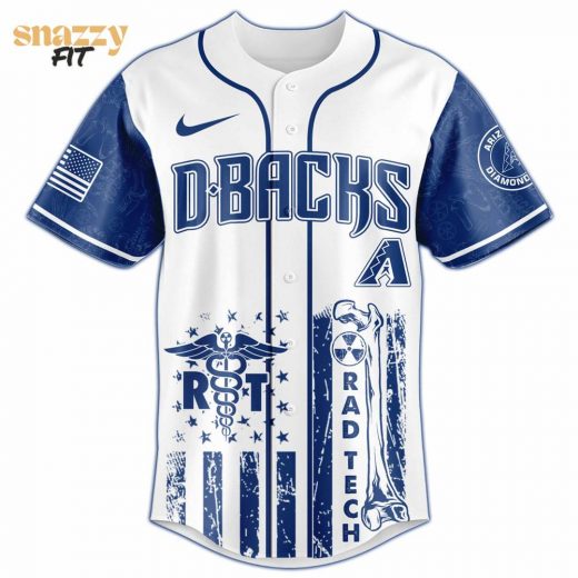 Arizona Diamondbacks Radiology Tech Night Exclusive Design Jersey