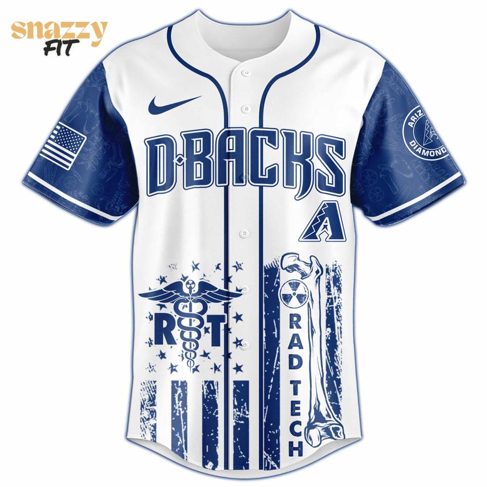 Arizona Diamondbacks Radiology Tech Night Exclusive Design Jersey Arizona Diamondbacks Radiology Tech Night Exclusive Design Jersey