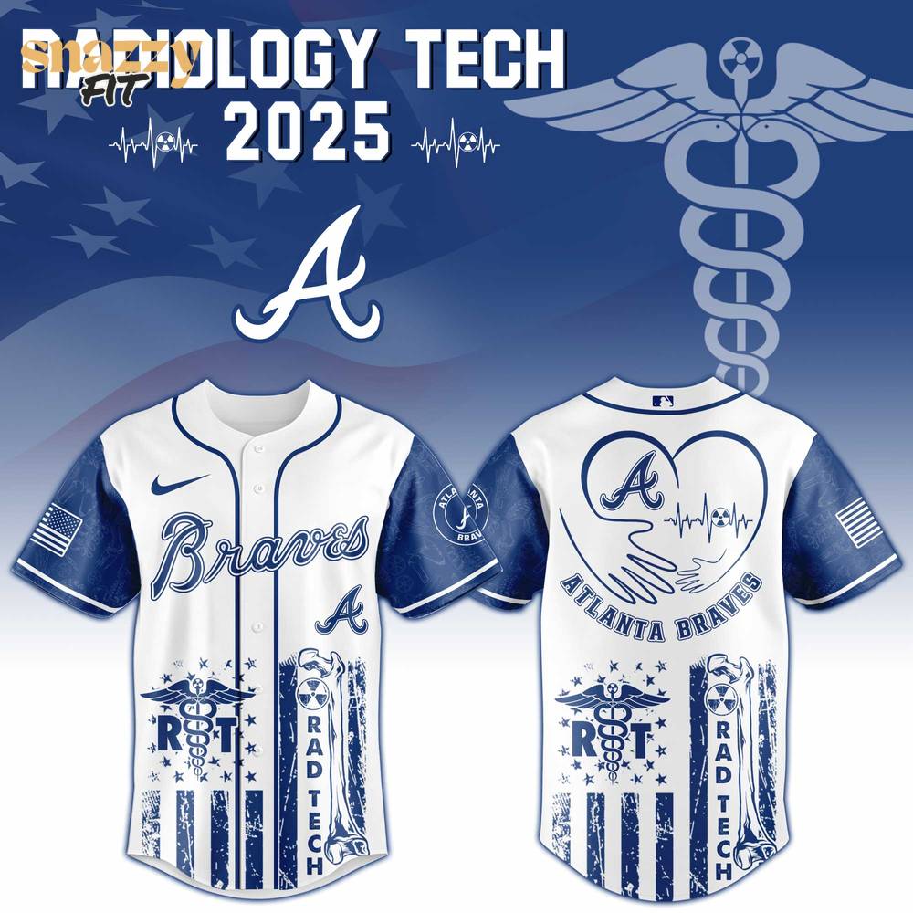 Atlanta Braves Radiology Tech Night Exclusive Design Jersey Atlanta Braves Radiology Tech Night Exclusive Design Jersey
