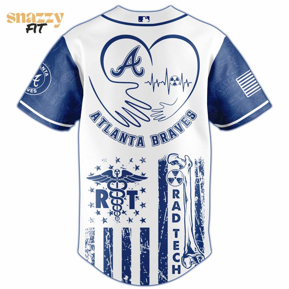 Atlanta Braves Radiology Tech Night Exclusive Design Jersey Atlanta Braves Radiology Tech Night Exclusive Design Jersey