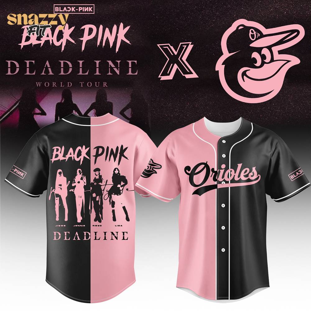 Baltimore Orioles BLACKPINK Jersey Baltimore Orioles BLACKPINK Jersey