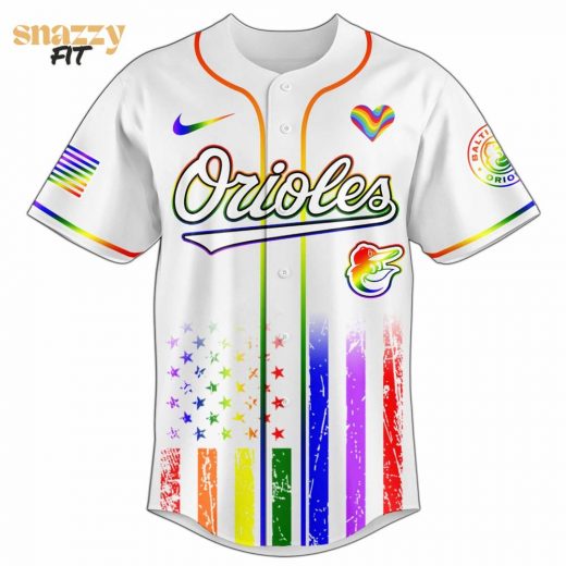 Baltimore Orioles MLB Happy Pride Month Limited Edition Jersey 2025