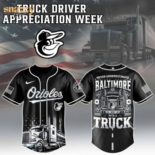 Baltimore Orioles Nation Truck Driver Appreciation Week Limited Edition Jersey 2025