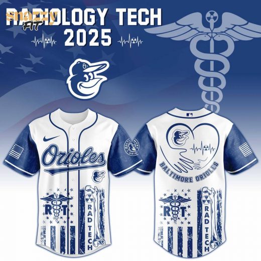 Baltimore Orioles Radiology Tech Night Exclusive Design Jersey