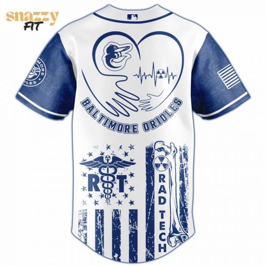 Baltimore Orioles Radiology Tech Night Exclusive Design Jersey
