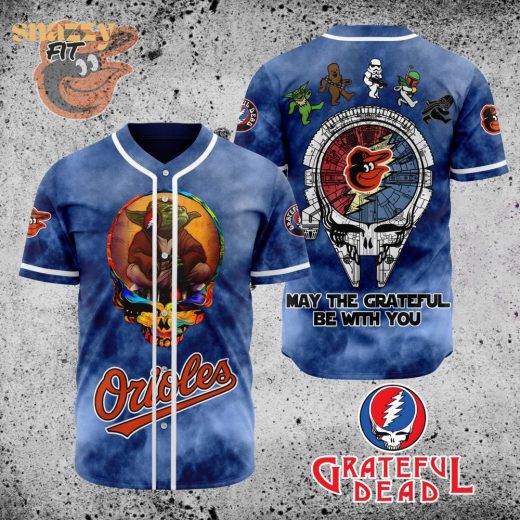 Baltimore Orioles Star Wars x Grateful Dead Jersey