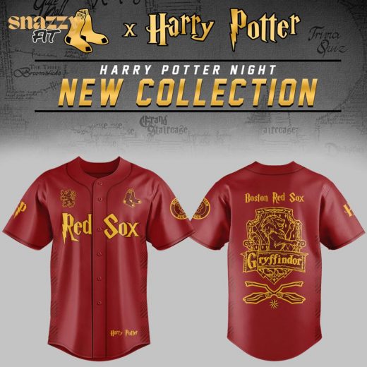Boston Red Sox Harry Potter Night Gryffindor House Jersey