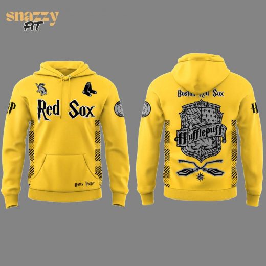 Boston Red Sox Harry Potter Night Hufflepuff House Hoodie