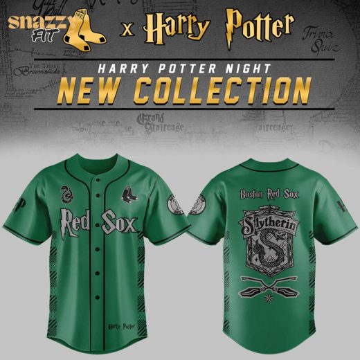 Boston Red Sox Harry Potter Night Slytherin House Jersey