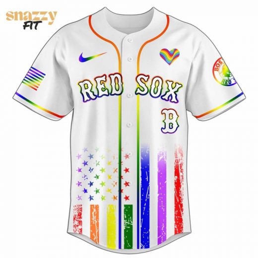 Boston Red Sox MLB Happy Pride Month Limited Edition Jersey 2025