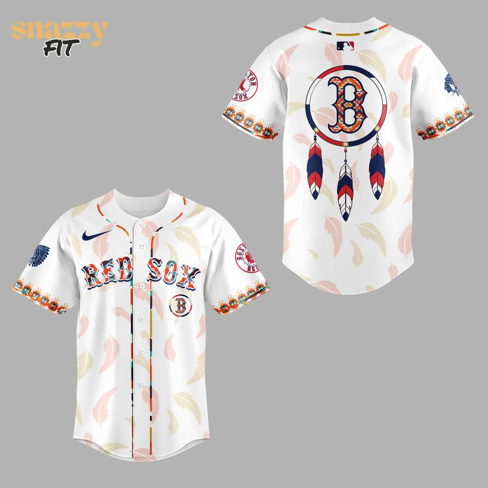 Boston Red Sox Native American Heritage Night Jersey 2025 Boston Red Sox Native American Heritage Night Jersey 2025