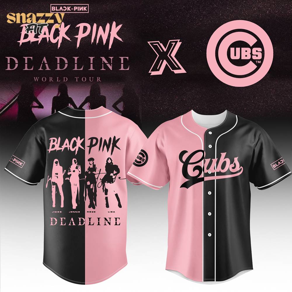 Chicago Cubs BLACKPINK Jersey Chicago Cubs BLACKPINK Jersey