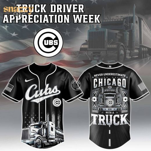 Chicago Cubs Nation Truck Driver Appreciation Week Limited Edition Jersey 2025