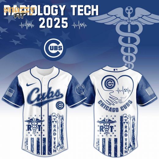 Chicago Cubs Radiology Tech Night Exclusive Design Jersey