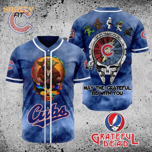 Chicago Cubs Star Wars x Grateful Dead Jersey