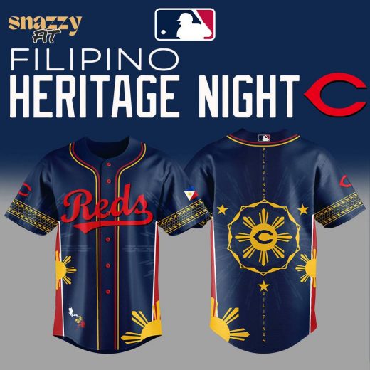 Cincinnati Reds Filipino Heritage Night Jersey